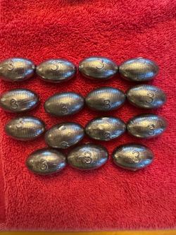 3- oz Egg Fishing Sinkers