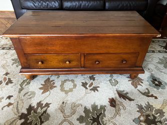 Coffee table solid wood