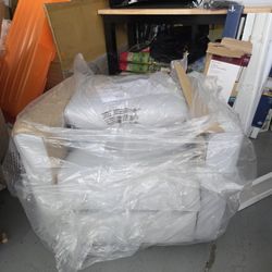 Evolur Raleigh Upholstered Plush Seating 360° Swivel Glider Rocking Chair