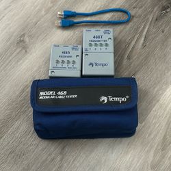 MODEL 468 MODULAR CABLE TESTER (Tempo)