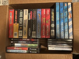 Bundle Of Video Games (Genesis, PlayStation, Dreamcast, Etc)