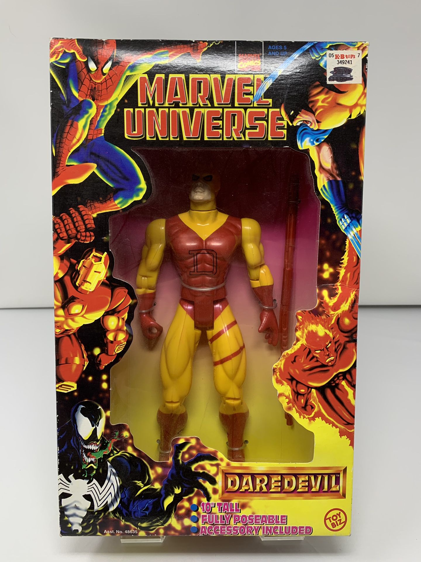 Vintage 10 inch Marvel Universe Daredevil Action Figure (Brand New)