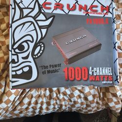 1000 Watts, 4 Channel Crunch Amp. 