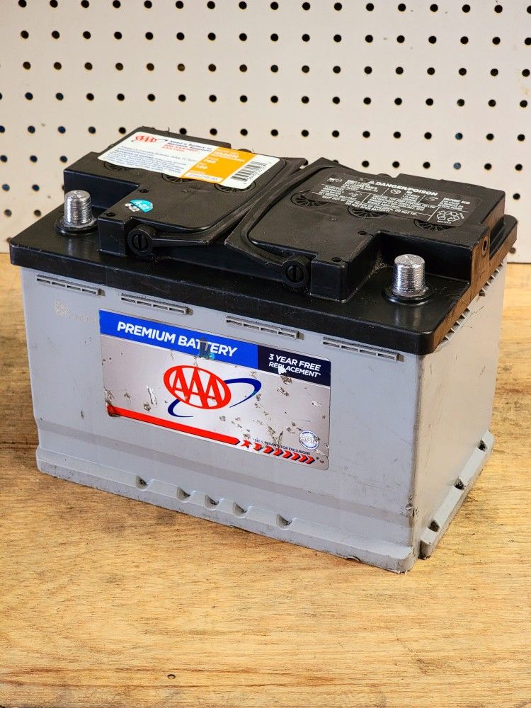 100 Healthy AGM Car Battery Group Size 48/H6 (2022) 60 With Core Exchange/ Bateria Para Carro