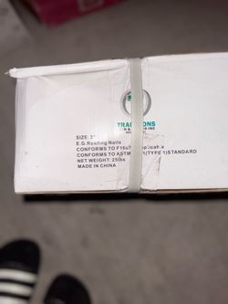 Roofing nails 3”