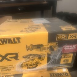 20V MAX XR 2-Tool Brushless Cutting Power Tool Combo Kit (Battery and Charger Included)