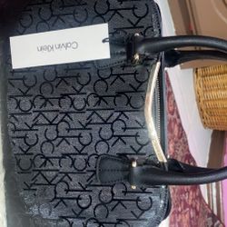 Calvin Klein Black New Purse 