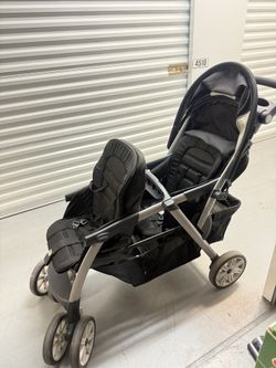 Double Children Stroller 