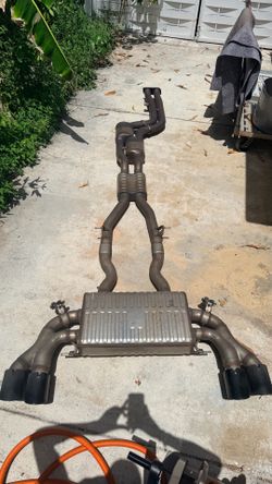 BMW F97 X3MC M-Performance exhaust (un-cut)