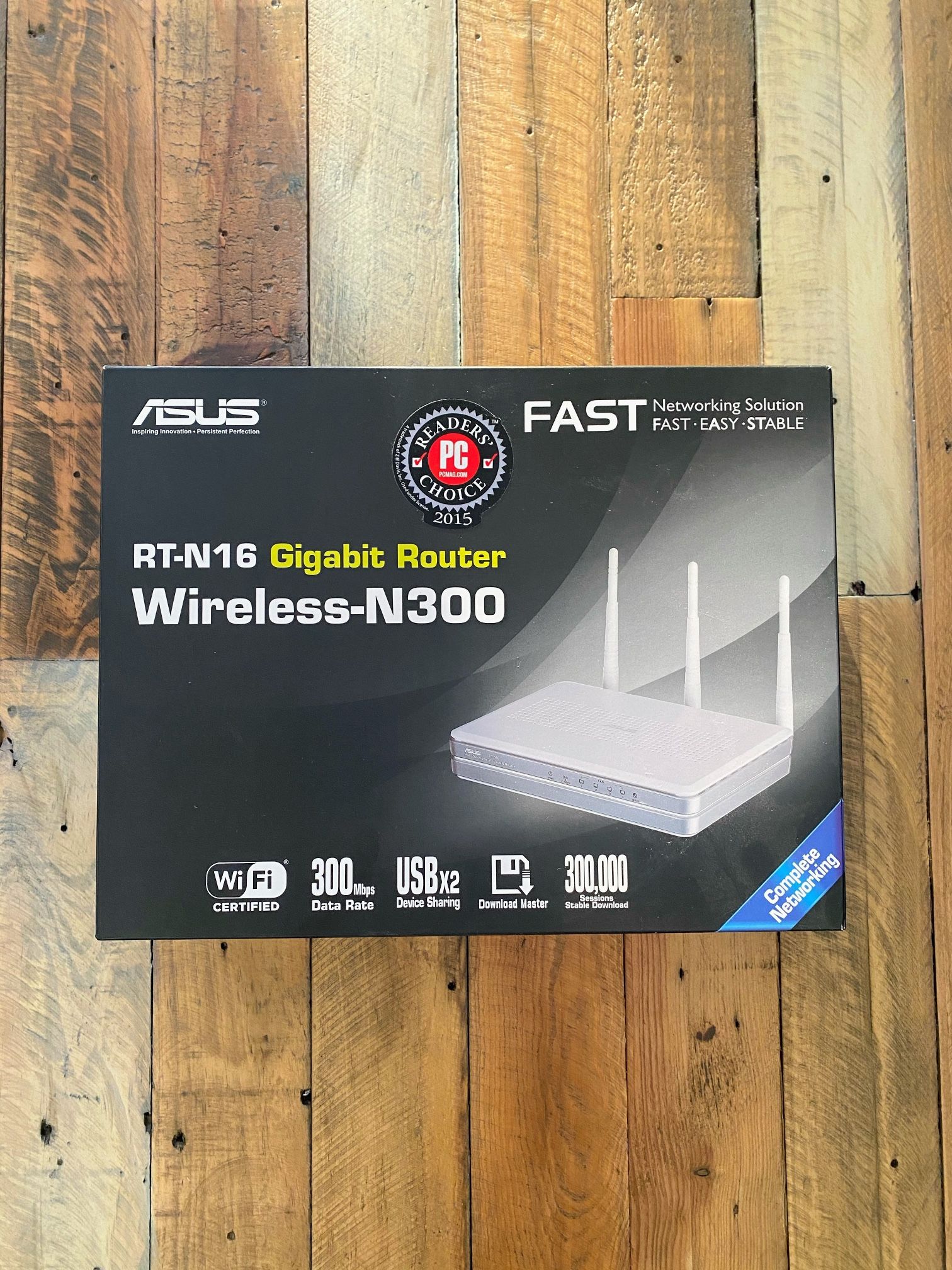 Asus RT-N16 Wireless N-300 Gigabit Router (DDWRT compatible)