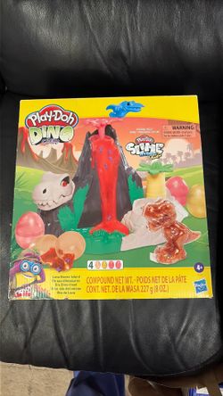 NEW Play-doh Dino Crew slime hydro Glitz