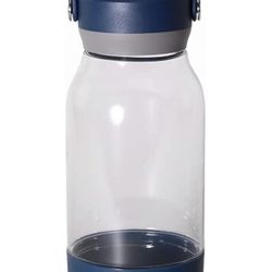 BUILT Pet 34oz Tritan Bottle with 12oz Bowl,Navy,(contact info removed)