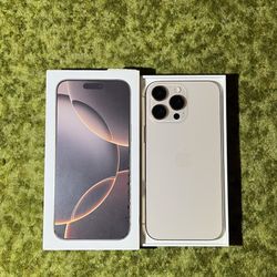 iPhone 16 Pro Max | 256GB | Desert Titanium | Factory Unlocked