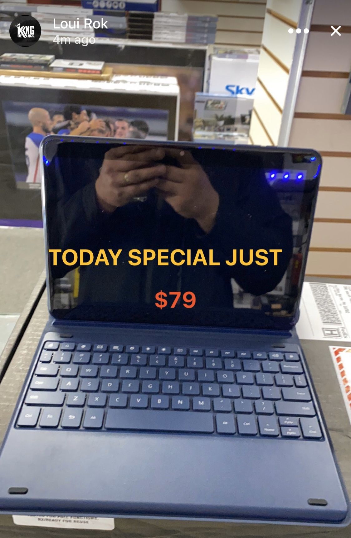 New 10.1. 2 in 1 tablet for school work