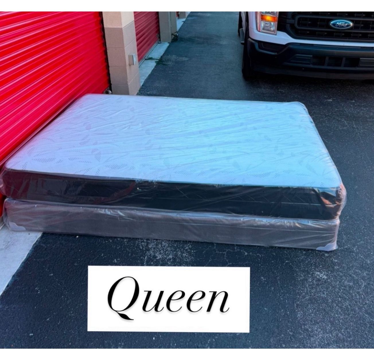 NEW Mattress Queen Size Regular With Box Spring // Offer  🚚
