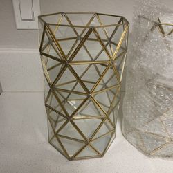 Geometric Glass Vases