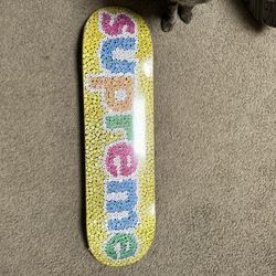 Supreme Candy Hearts Skateboard Deck Yellow for Sale in Seattle, WA -  OfferUp