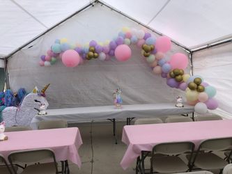 Garland Balloon Set Up