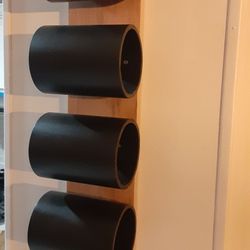 Beautiful modern wine bottle rack