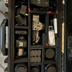 Full A/B Camera Kit (With Audio, Drone, Gimbal, Monitor, One Tripod)