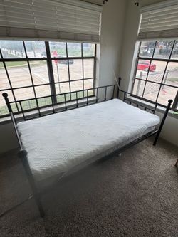 TWIN Size Day Bed with mattress  - $75