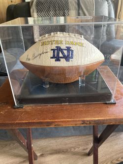 Notre Dame Signed Ball