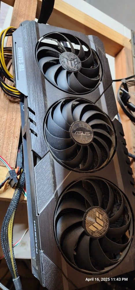 AMD Radeon RX 6800 OC Edition Graphics Card(ASUS TUF Gaming) 16GB