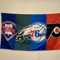 Philadelphia Teams / 3X 5’ Flag