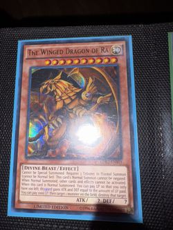 Yu Gi Oh Winged Dragon Of Ra