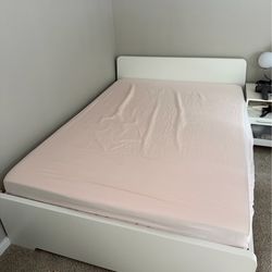 IKEA Full Bed Frame + Mattress – Great condition