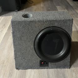 12 Inch Sunfire  Sub Woofer Built In Custom Box 