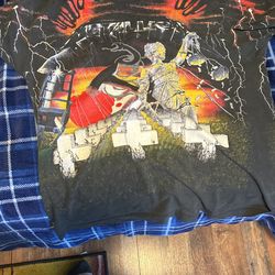 1991 Metallica Master Of Puppets Tshirt Xl