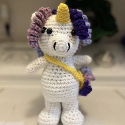 Crocheted Unicorn