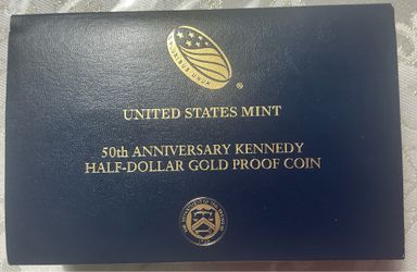 50th ANNIVERSARY KENNEDY HALF DOLLAR PROOF COIN