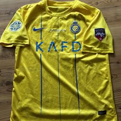 Al Nasser 23/24 Ronaldo Jersey Saudi League Final Patches 