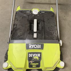 Ryobi Devour Cordless Sweeper