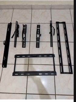 Commercial Electric Fixed Tv Wall Mount, 26 In-55 In, Black