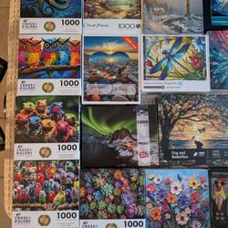 1000 Piece Puzzles, Price Per Or Trades 