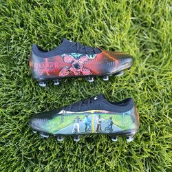 Custom Stranger Things Soccer Cleats