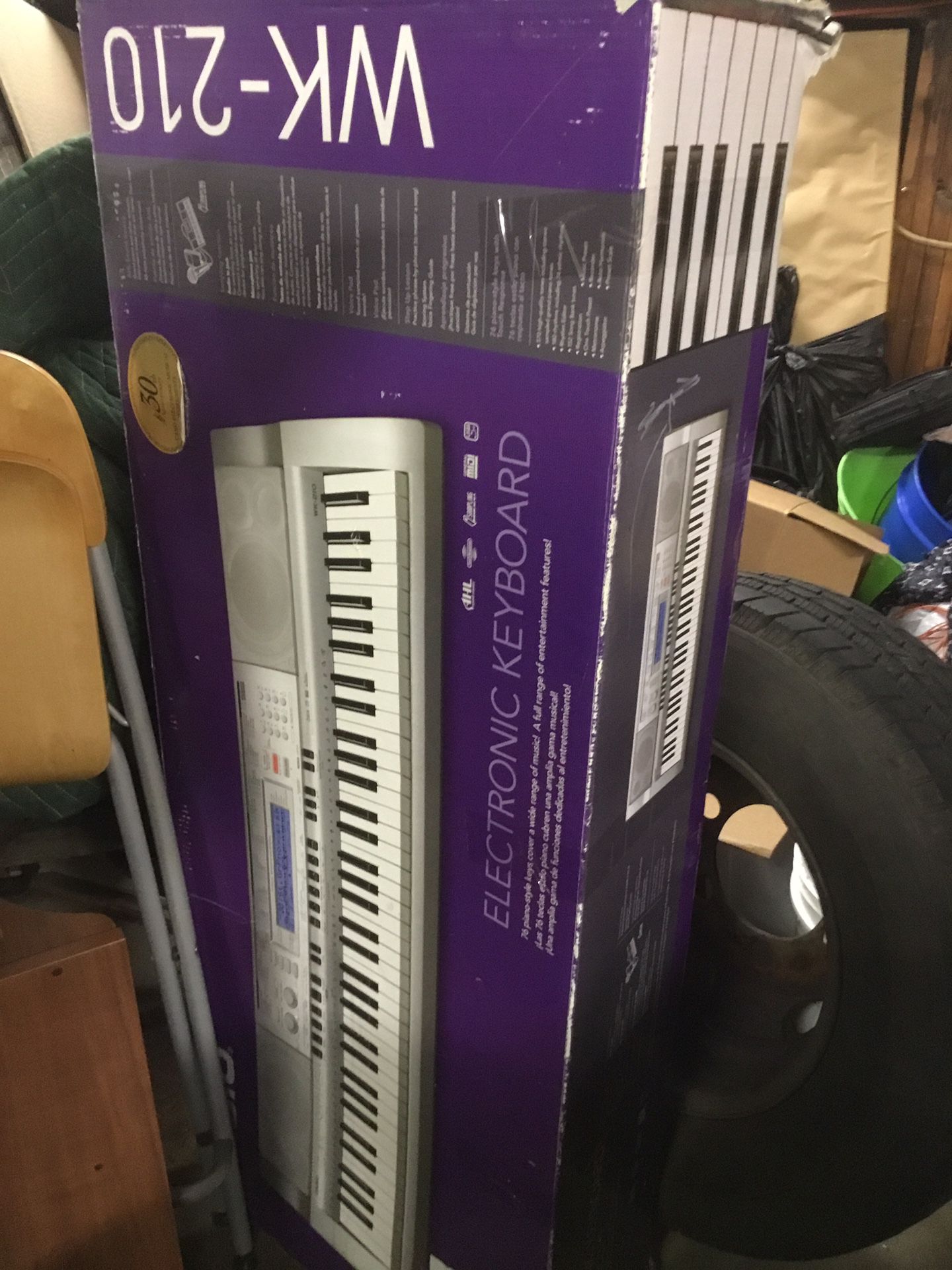 Electronic keyboard we used a couple times I don’t need anymore