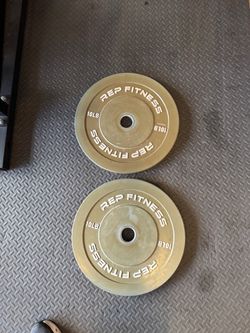 REP 10lb Bumper Plates Pair
