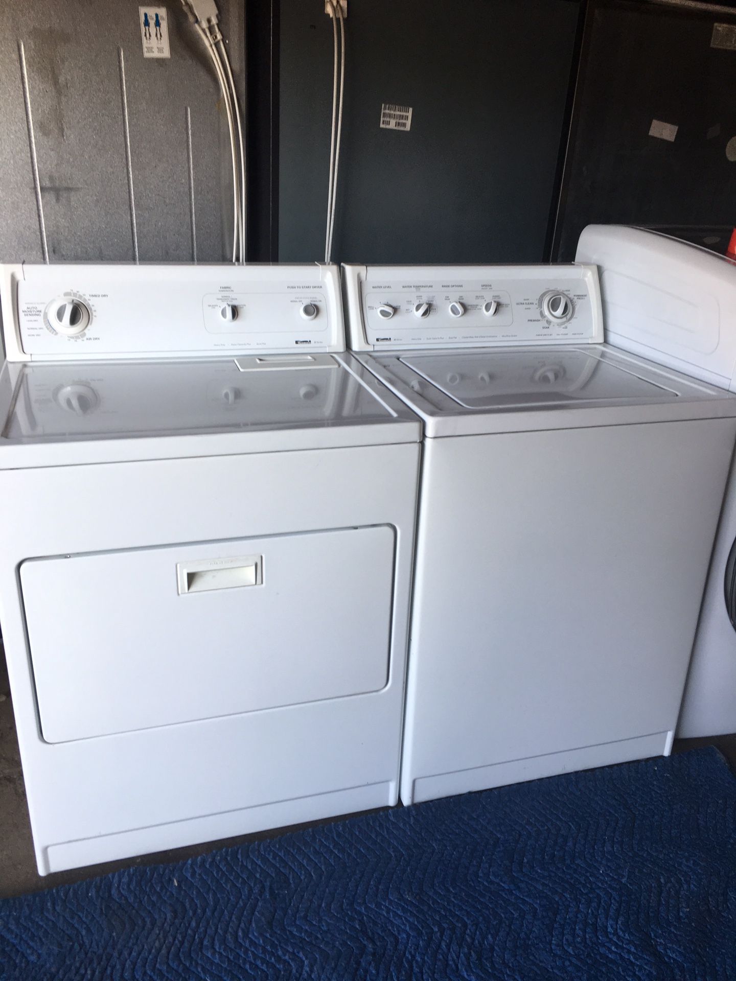 Kenmore washer and electric dryer serie 80 set