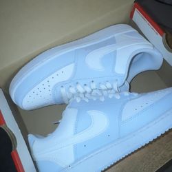 Nike , W NIKE COURT VISION LO NN, Baby Blue , 8/5