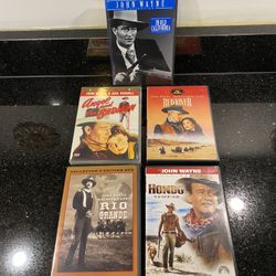 5 John Wayne DVDs Western Movies