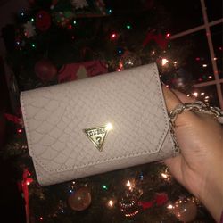 Guess Beige Wallet/Wristlet