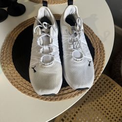 PUMA Men's White Pacer Next Apex SoftFoam Optimal Comfort Sneakers Shoes size 10.5