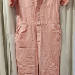NWT! Wrangler Casey Jones Light Pink XL Jumpsuit