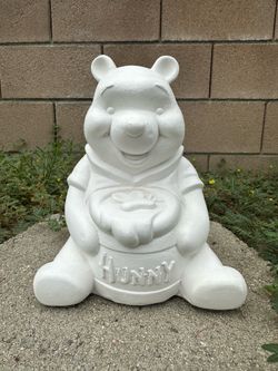 Pooh Bear Plaster Figures