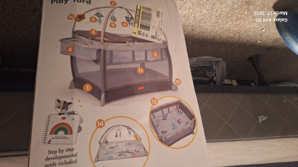 Tiny Love 6-in-1 Here I Grow Deluxe Playard.