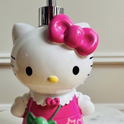 Hello Kitty Spring dress soap Or Lotion  dispenser